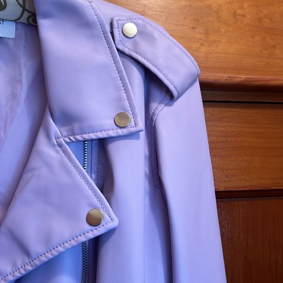 Lavender bomber jacket NWOT - Picture 4 of 6